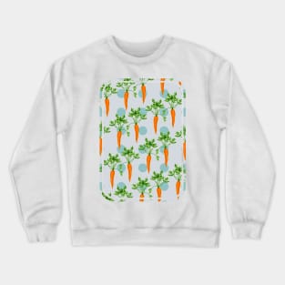 Carrot Pattern Crewneck Sweatshirt